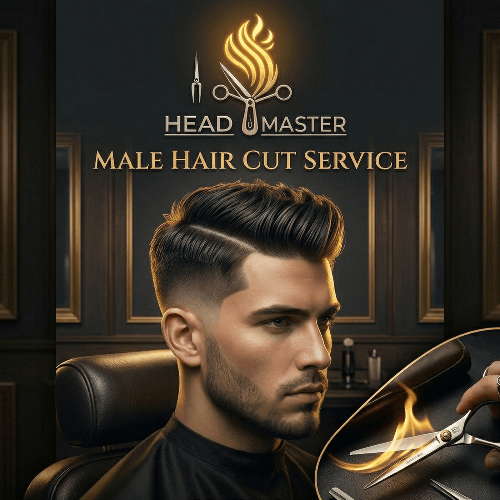Man Hair Cut